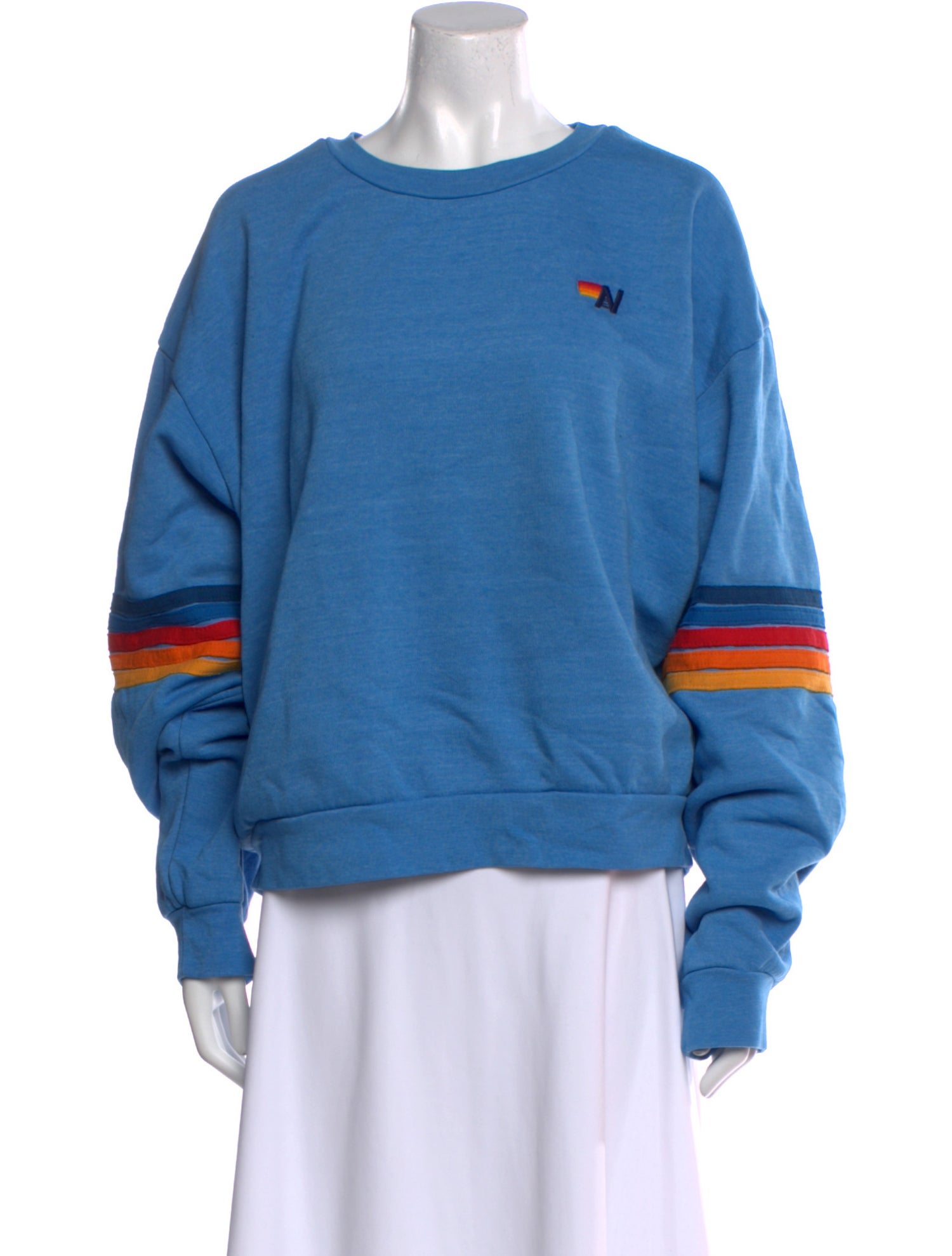 Aviator Nation Graphic Print Crew Neck Sweatshirt