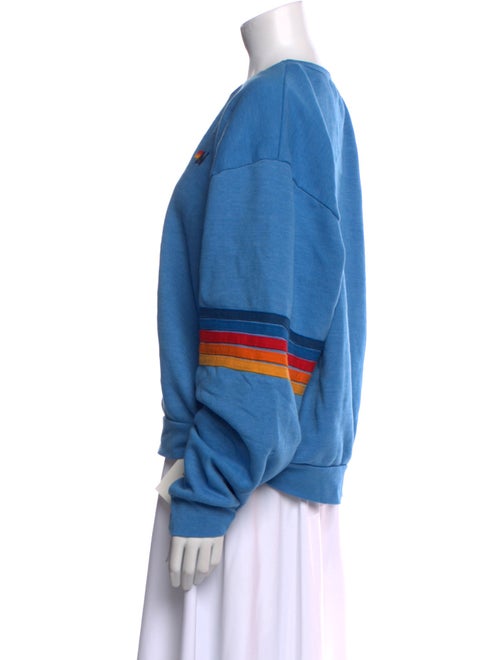 Aviator Nation Graphic Print Crew Neck Sweatshirt