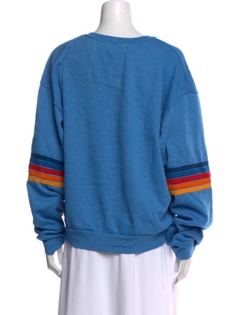 Aviator Nation Graphic Print Crew Neck Sweatshirt