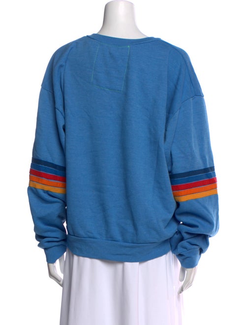 Aviator Nation Graphic Print Crew Neck Sweatshirt