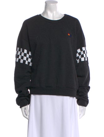 Aviator Nation Graphic Print Crew Neck Sweatshirt