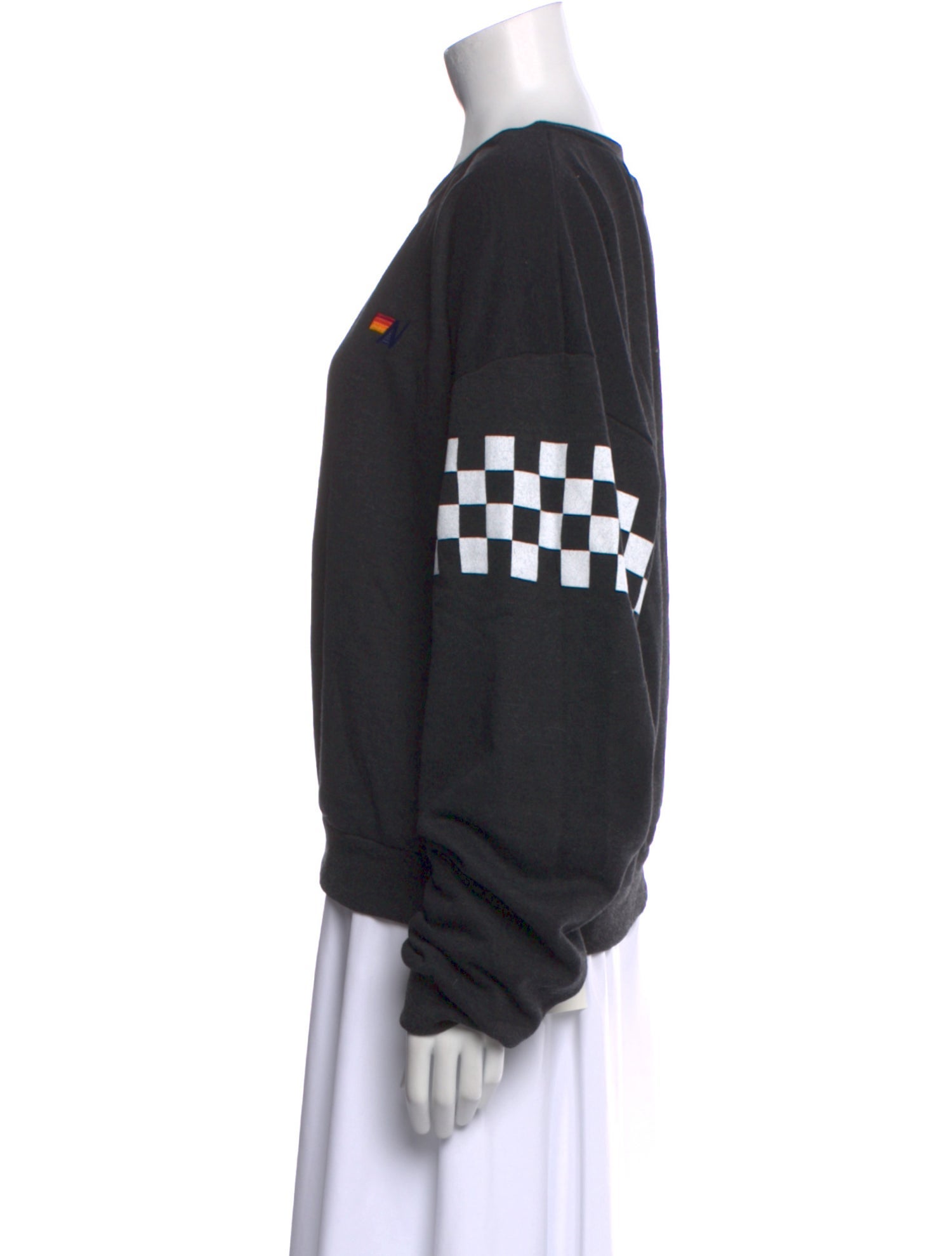 Aviator Nation Graphic Print Crew Neck Sweatshirt