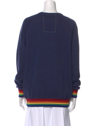 Aviator Nation Graphic Print Crew Neck Sweatshirt