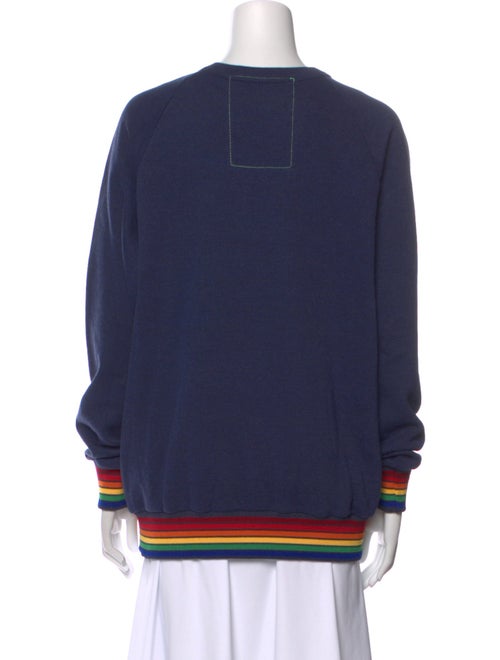 Aviator Nation Graphic Print Crew Neck Sweatshirt