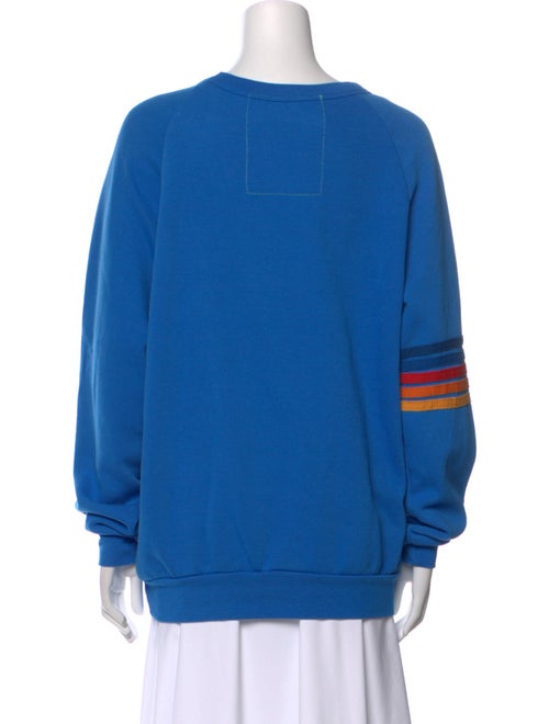 Aviator Nation Crew Neck Long Sleeve Sweatshirt