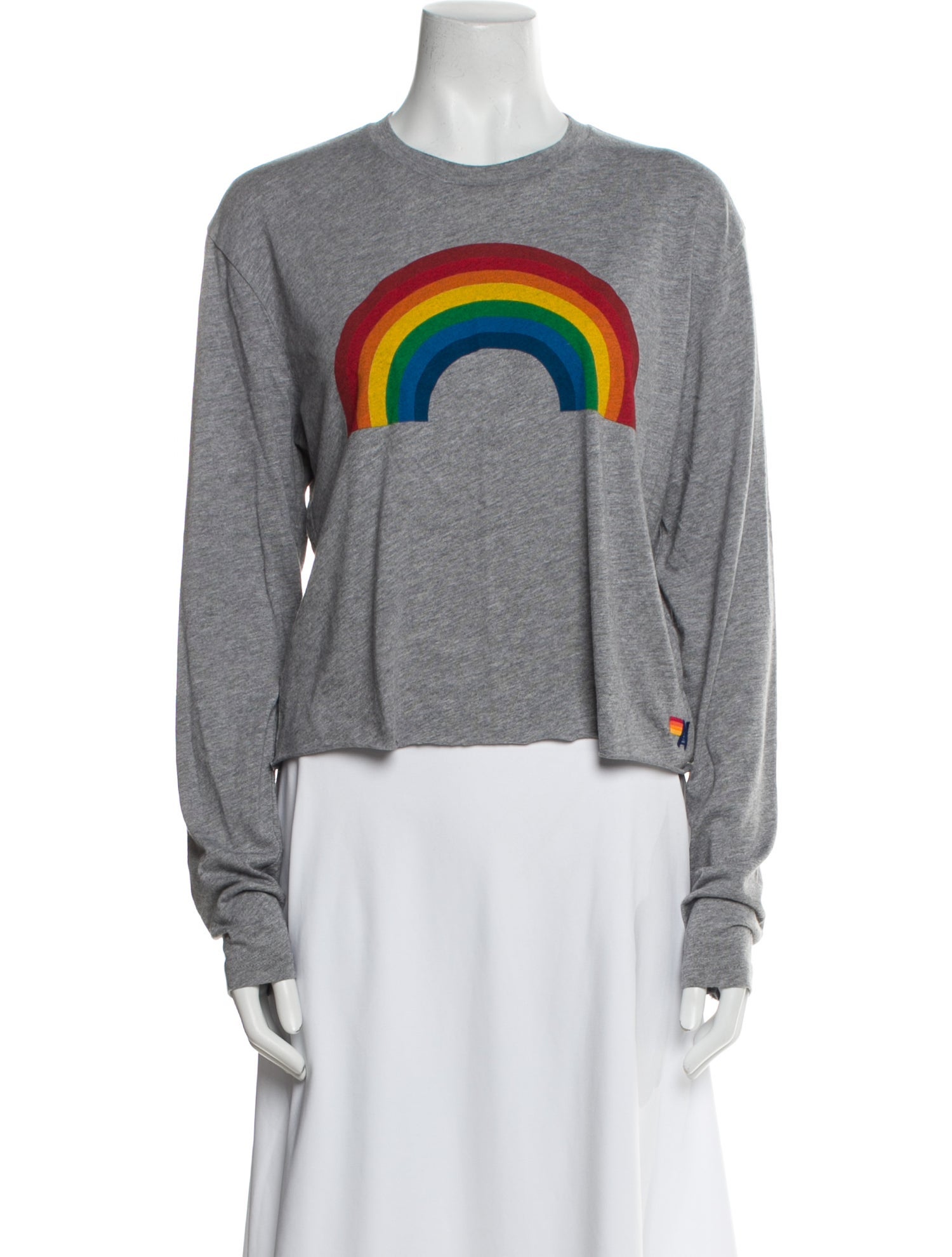 Aviator Nation Graphic Print Crew Neck Sweatshirt