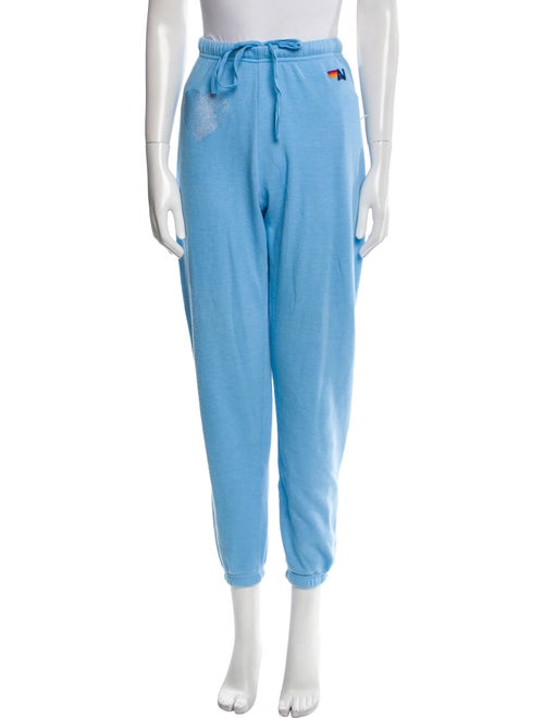 Aviator Nation Embroidered Accent Sweatpants