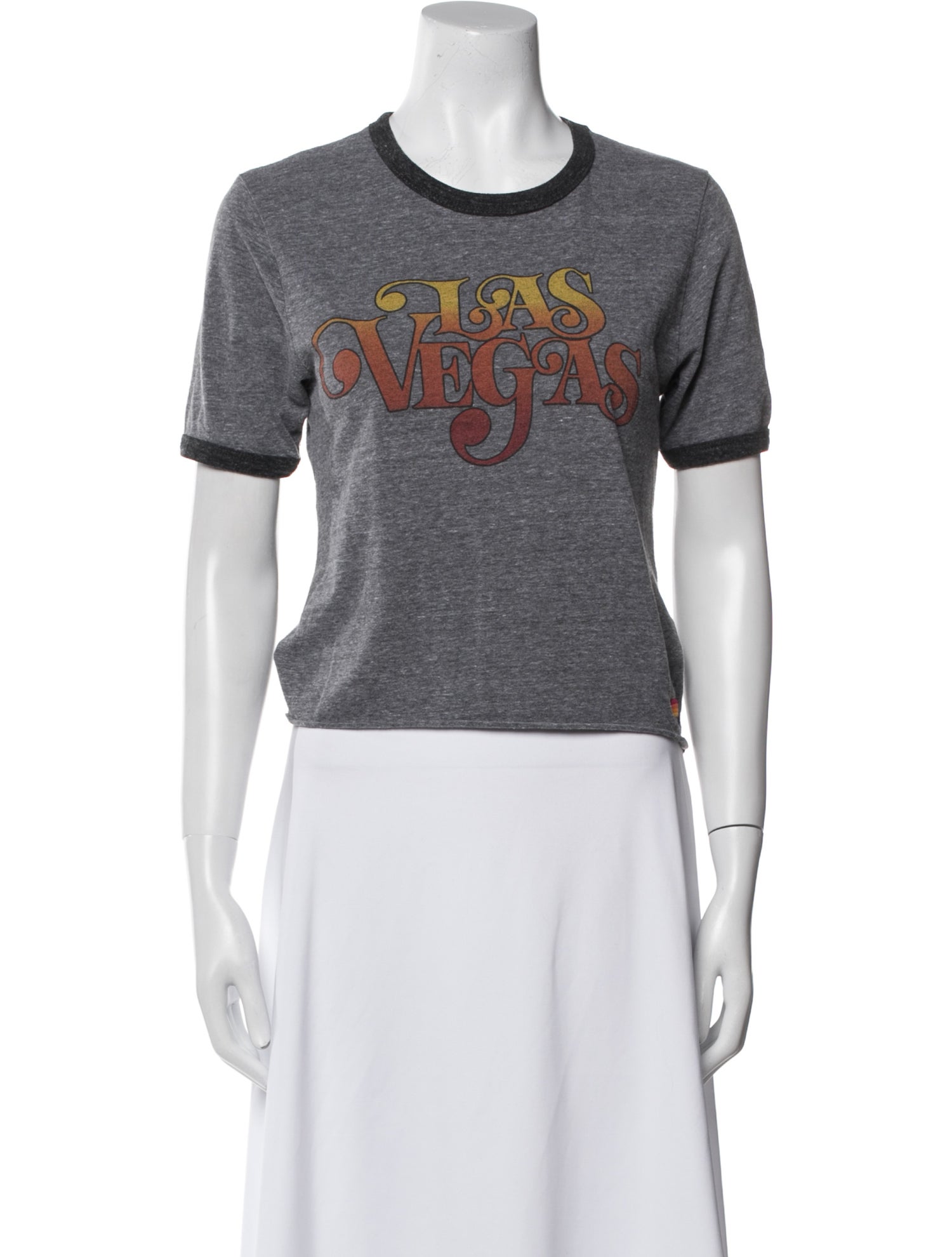 Aviator Nation Graphic Print Crew Neck T-Shirt