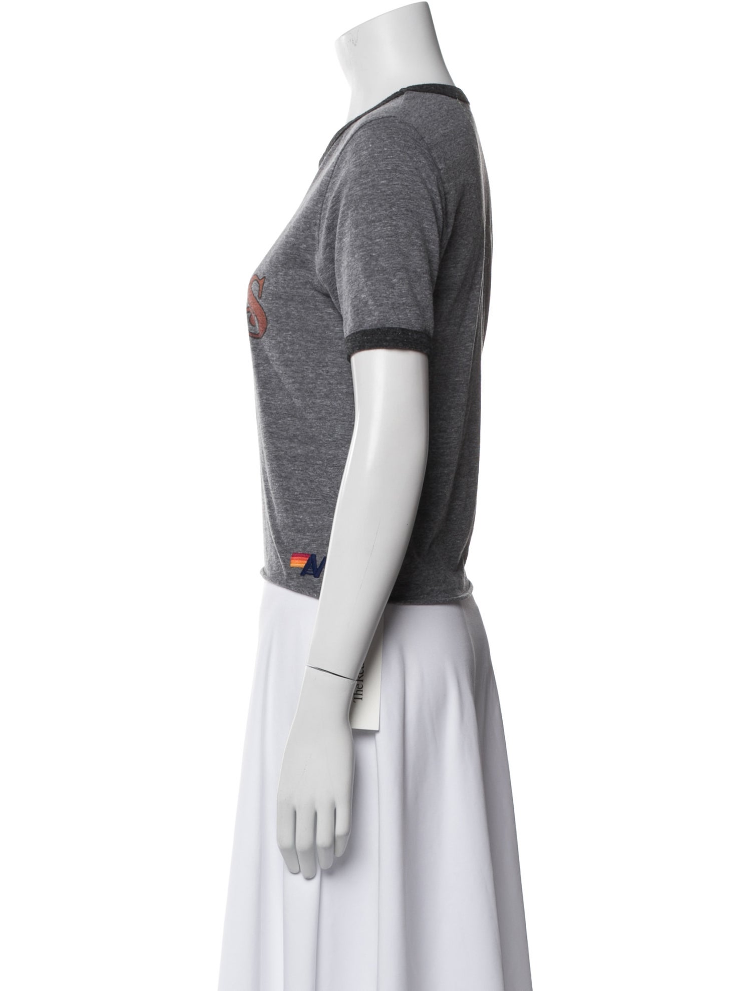 Aviator Nation Graphic Print Crew Neck T-Shirt