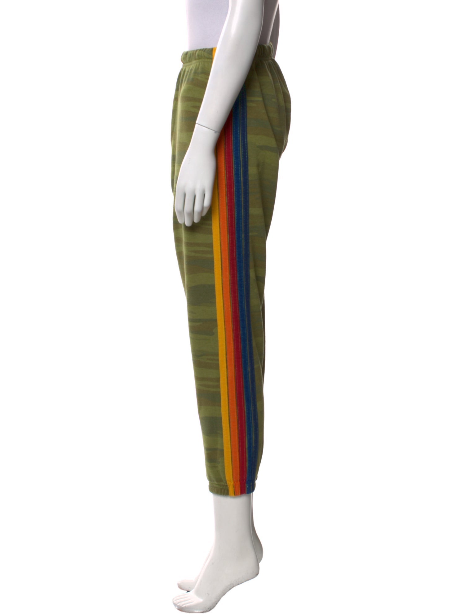 Aviator Nation Camouflage Print Skinny Leg Pants