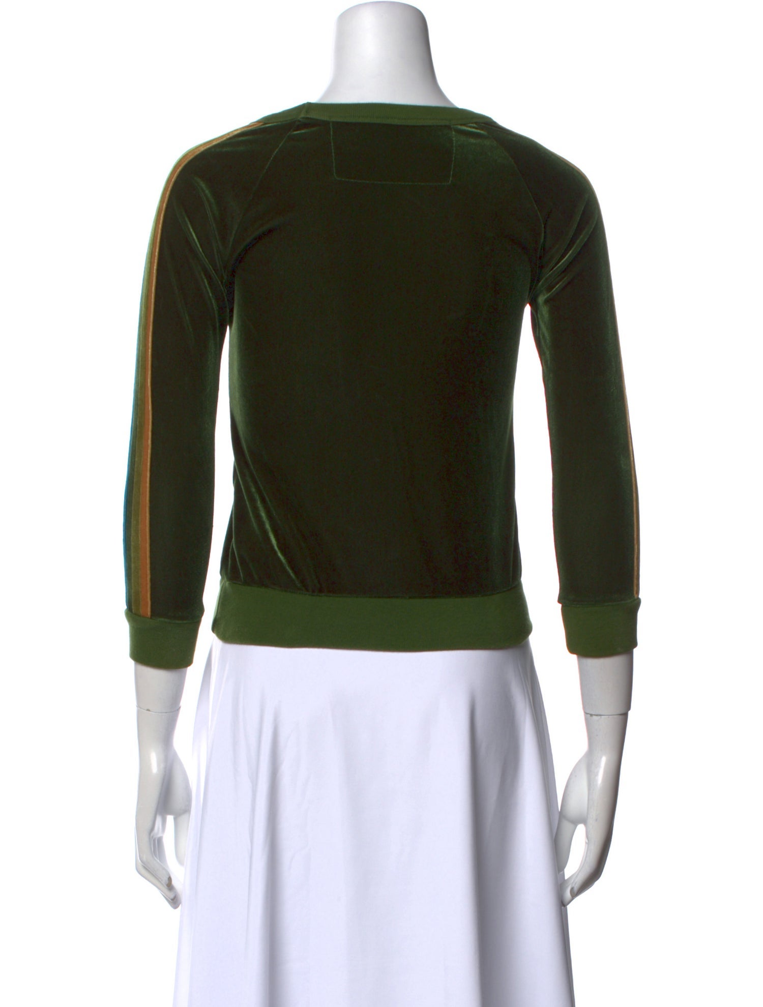 Aviator Nation Bateau Neckline Three-Quarter Sleeve Sweatshirt