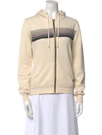 Aviator Nation V-Neck Long Sleeve Sweatshirt