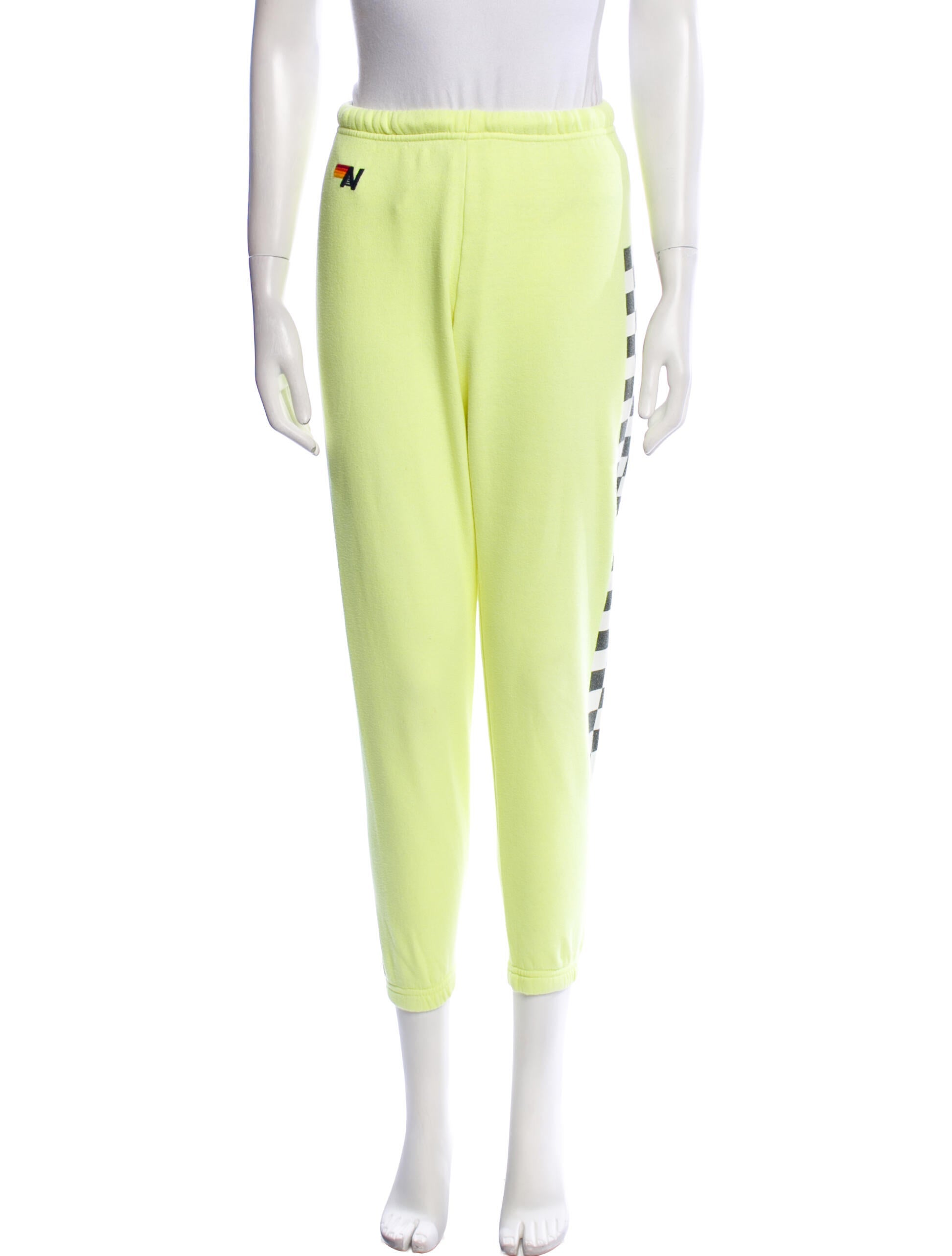 Aviator Nation Embroidered Accent Sweatpants