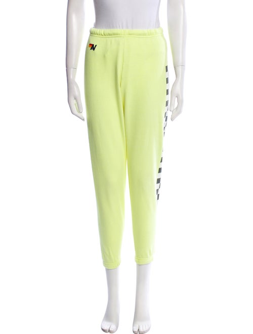 Aviator Nation Embroidered Accent Sweatpants