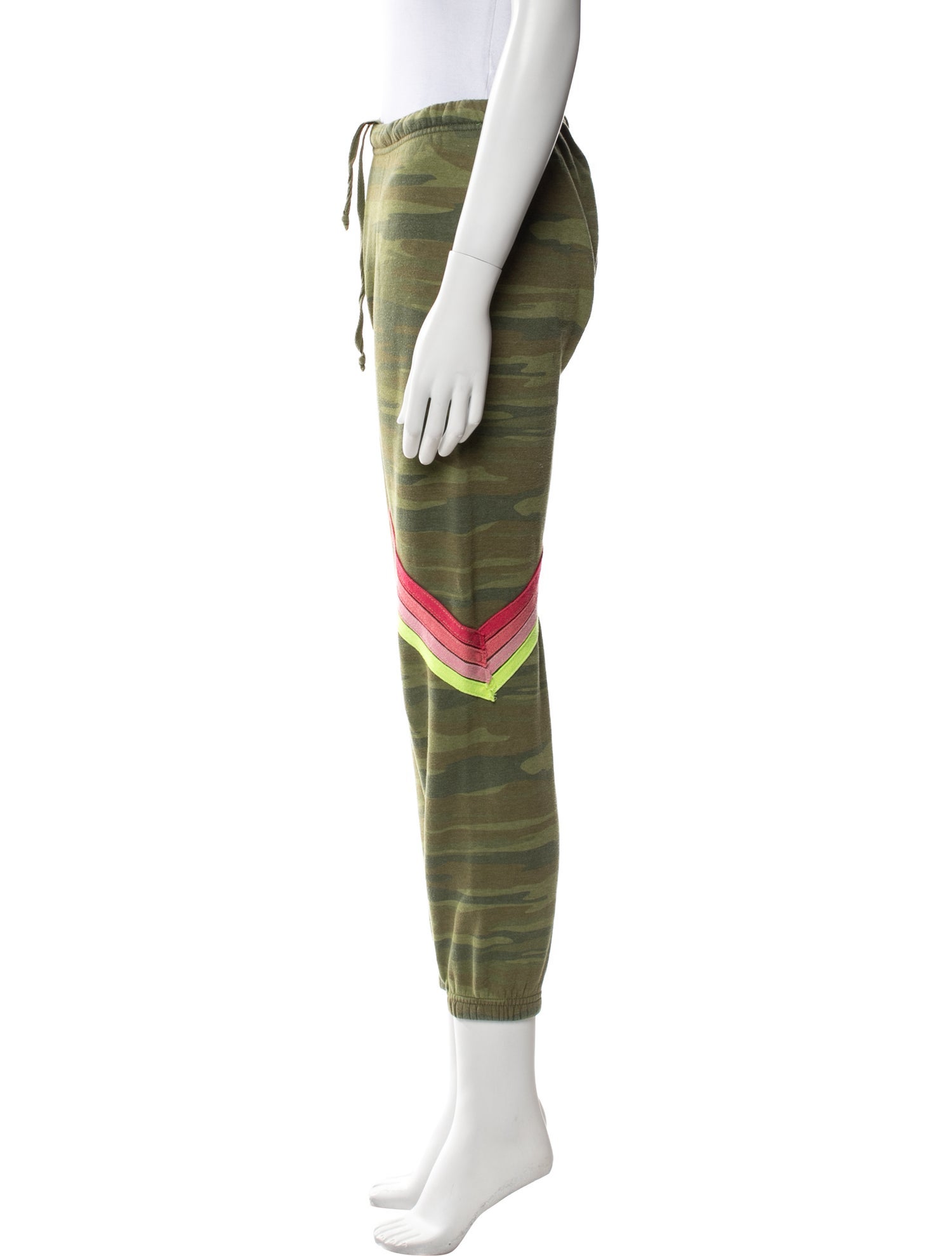 Aviator Nation Printed Embroidered Accent Sweatpants