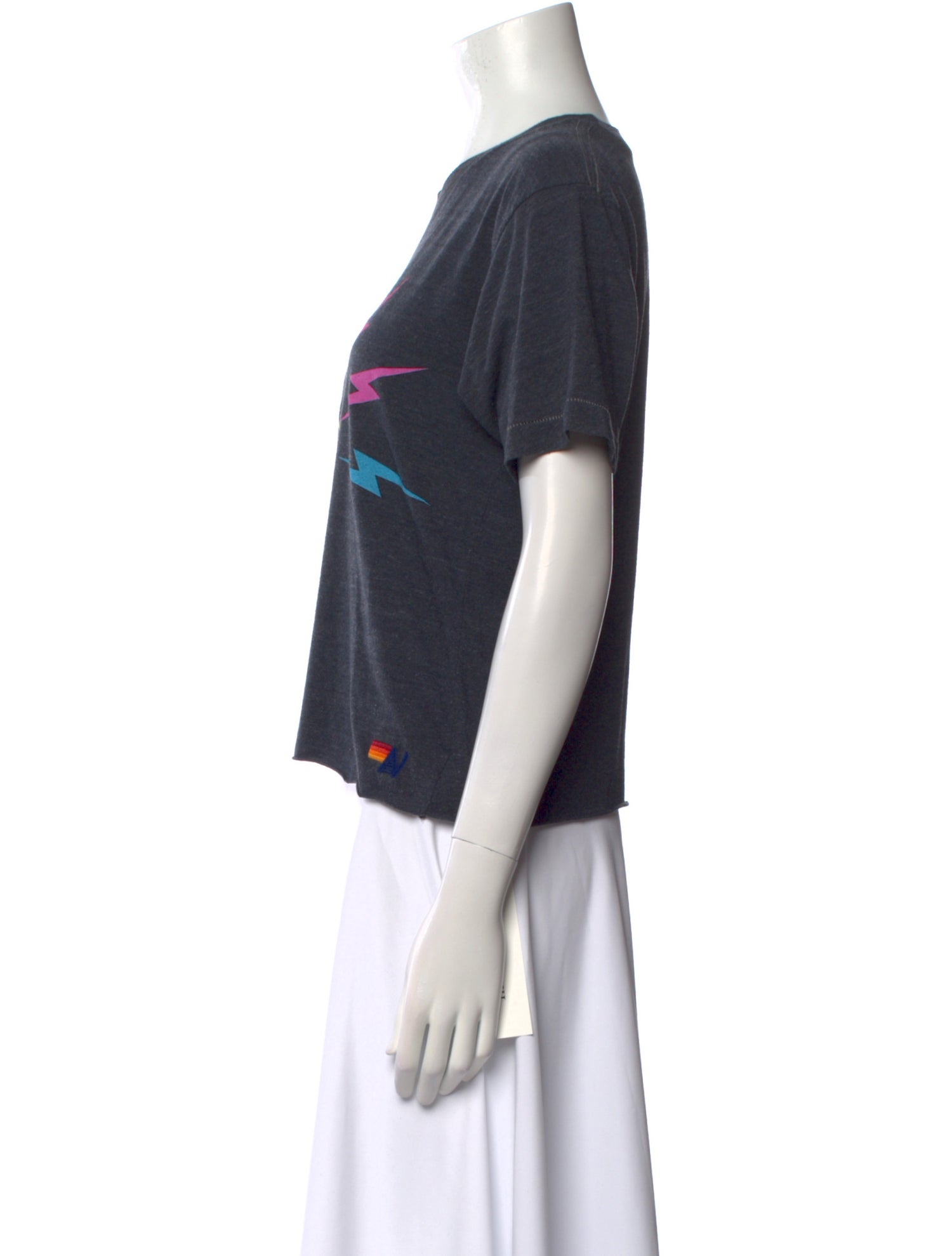 Aviator Nation Graphic Print Crew Neck T-Shirt