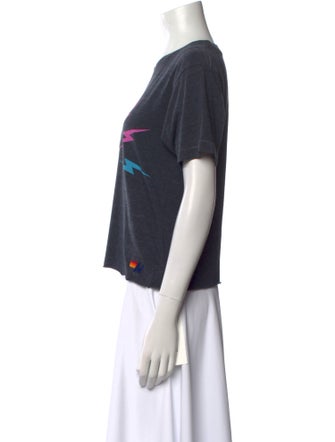 Aviator Nation Graphic Print Crew Neck T-Shirt