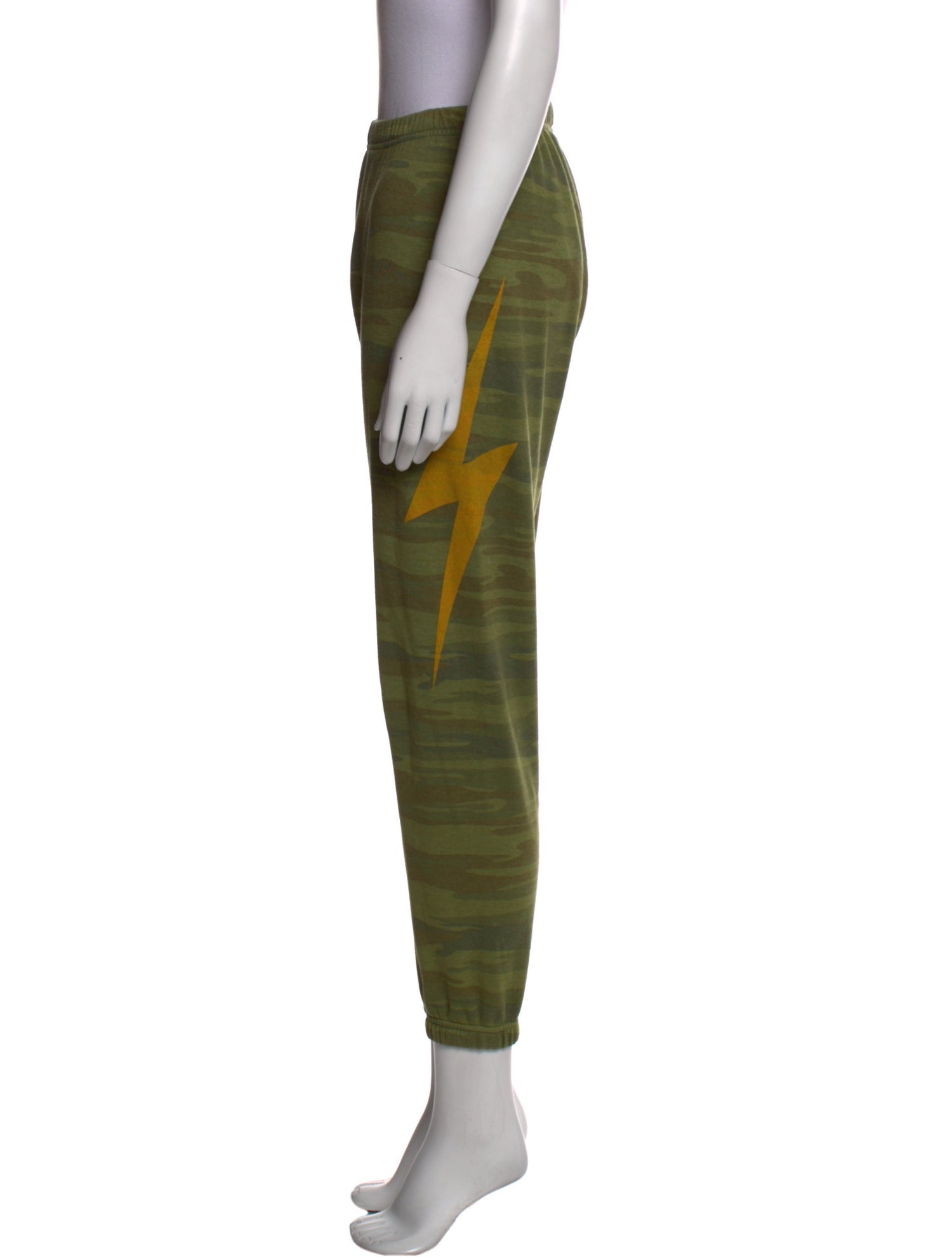 Aviator Nation Camouflage Print Skinny Leg Pants