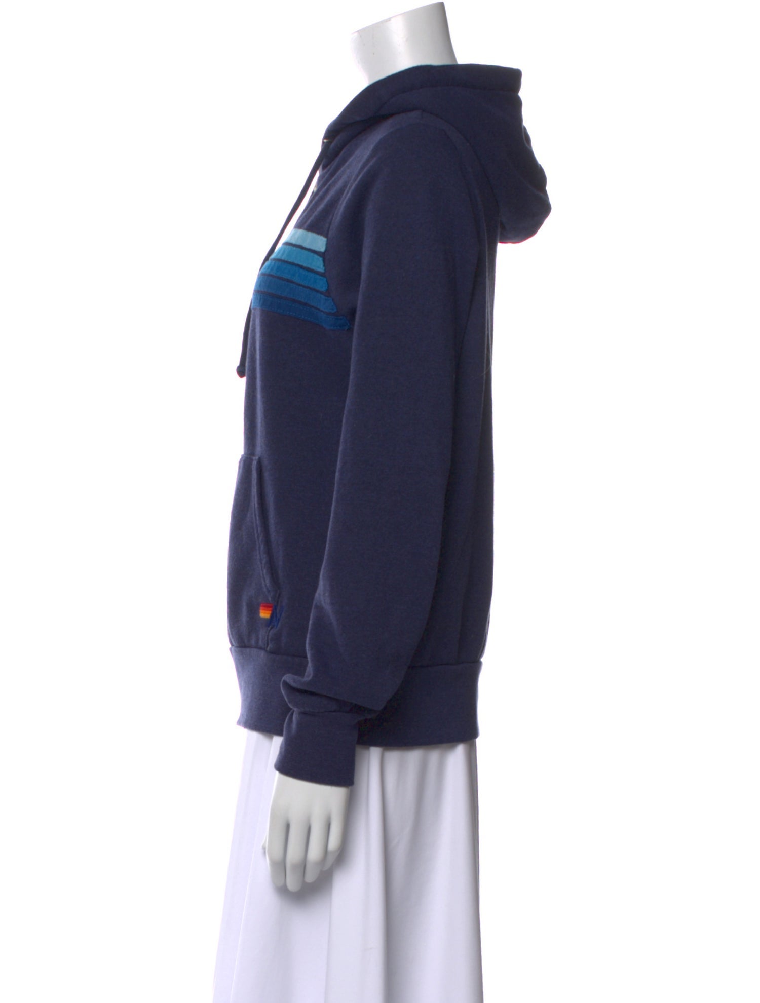 Aviator Nation V-Neck Long Sleeve Sweatshirt