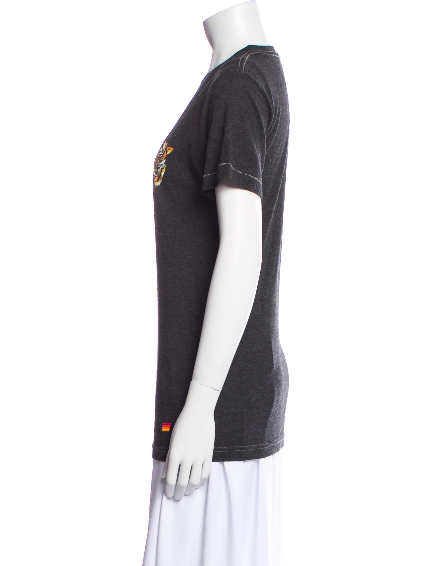 Aviator Nation Graphic Print Crew Neck T-Shirt