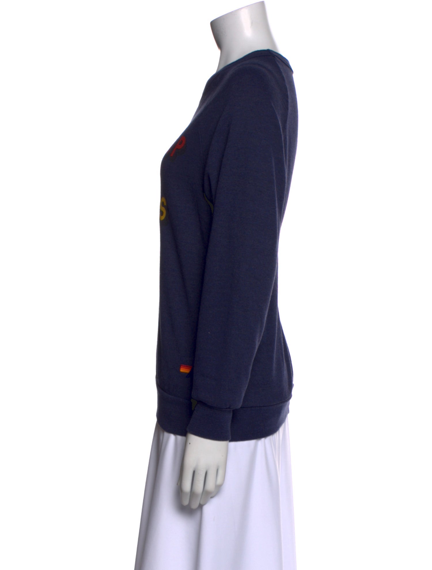 Aviator Nation Graphic Print Crew Neck Sweatshirt