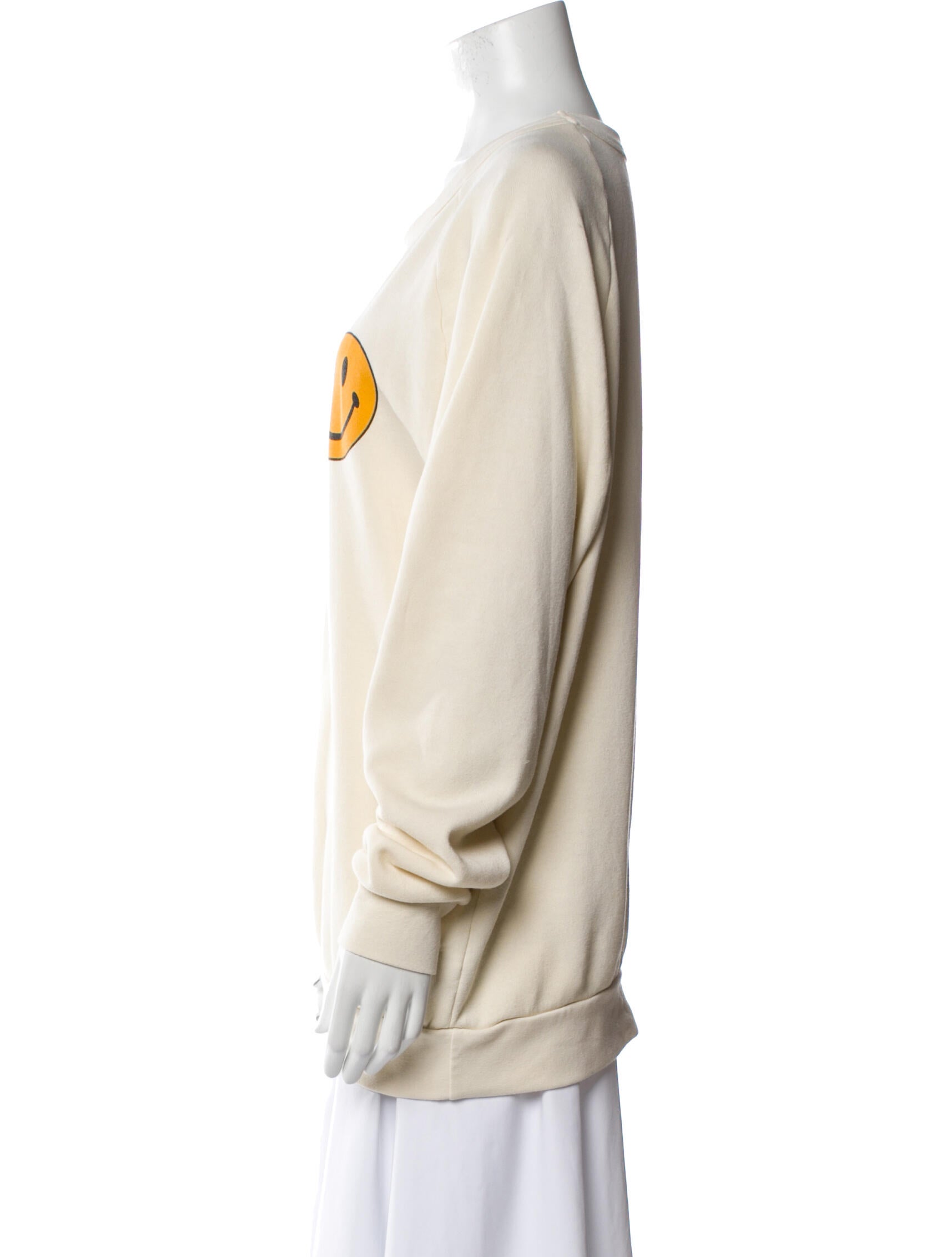 Aviator Nation Graphic Print Scoop Neck Sweatshirt