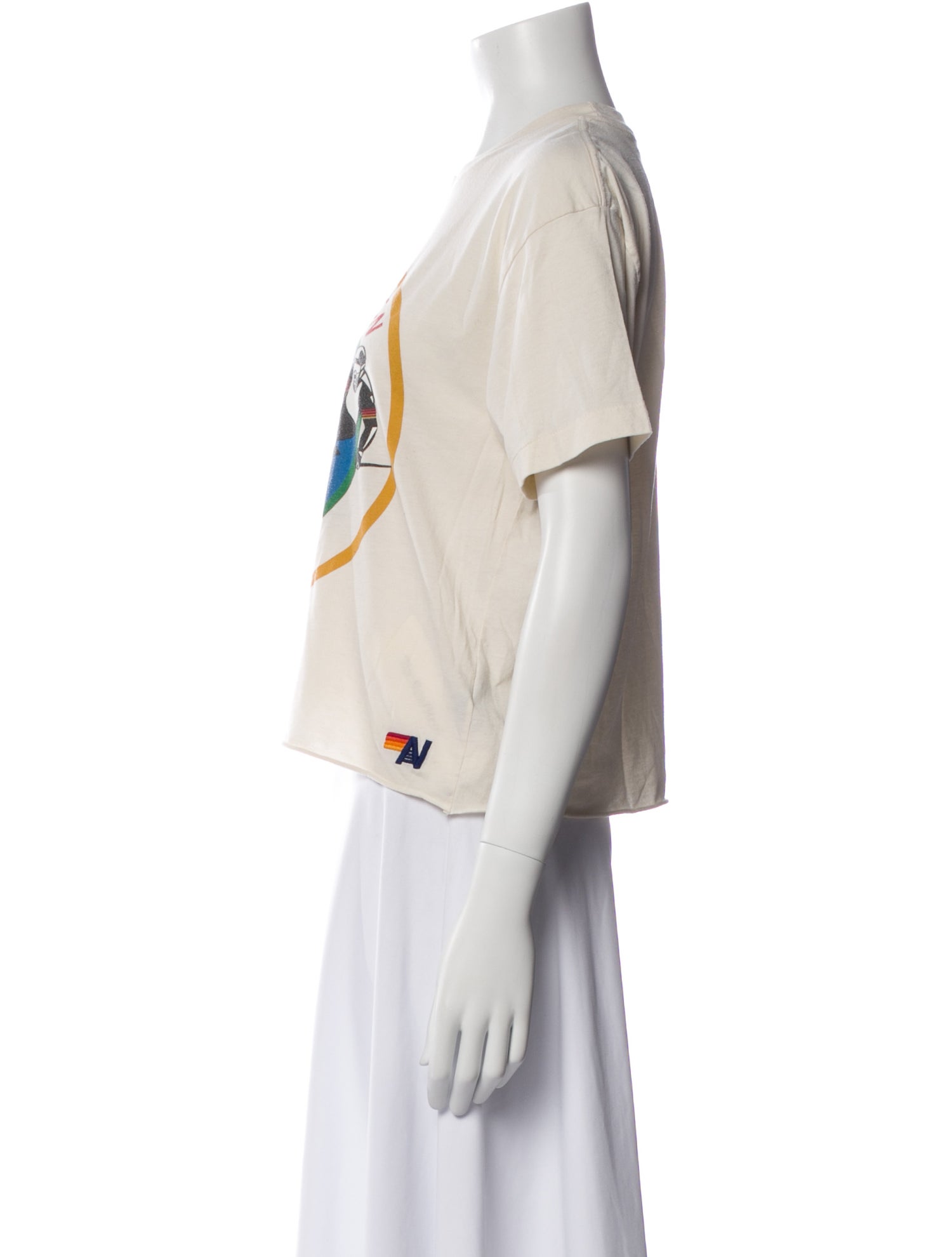 Aviator Nation Graphic Print Crew Neck T-Shirt