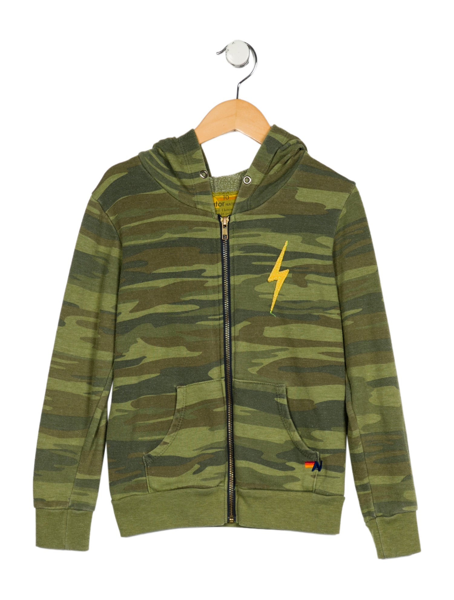 Aviator Nation Girls' Camo Hoodie