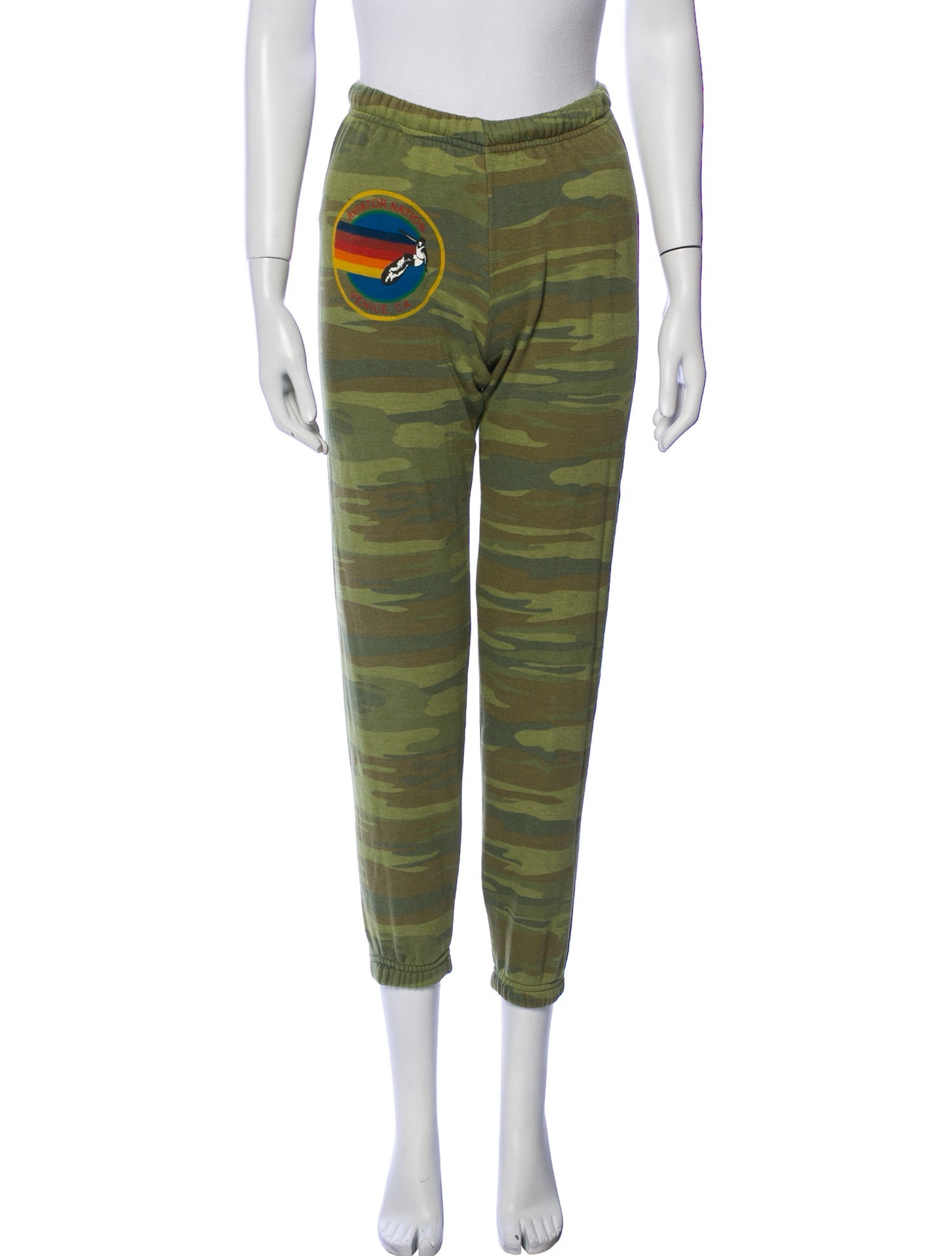 Aviator Nation Camouflage Print Sweatpants