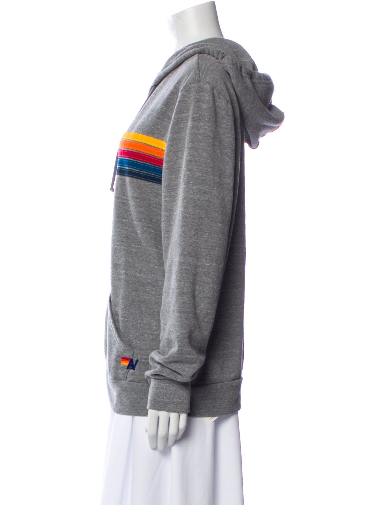 Aviator Nation Striped Bomber Jacket