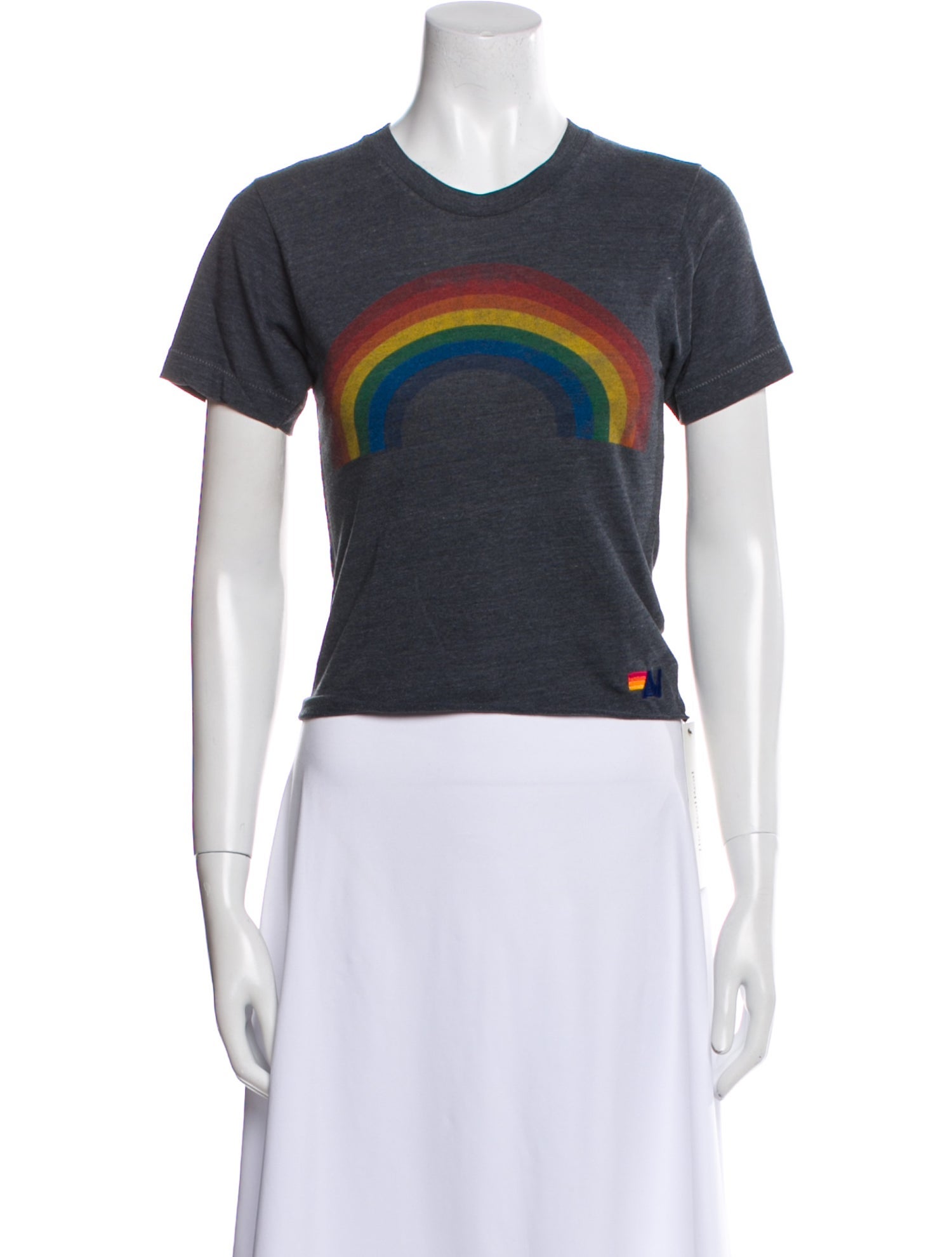 Aviator Nation Graphic Print Crew Neck T-Shirt