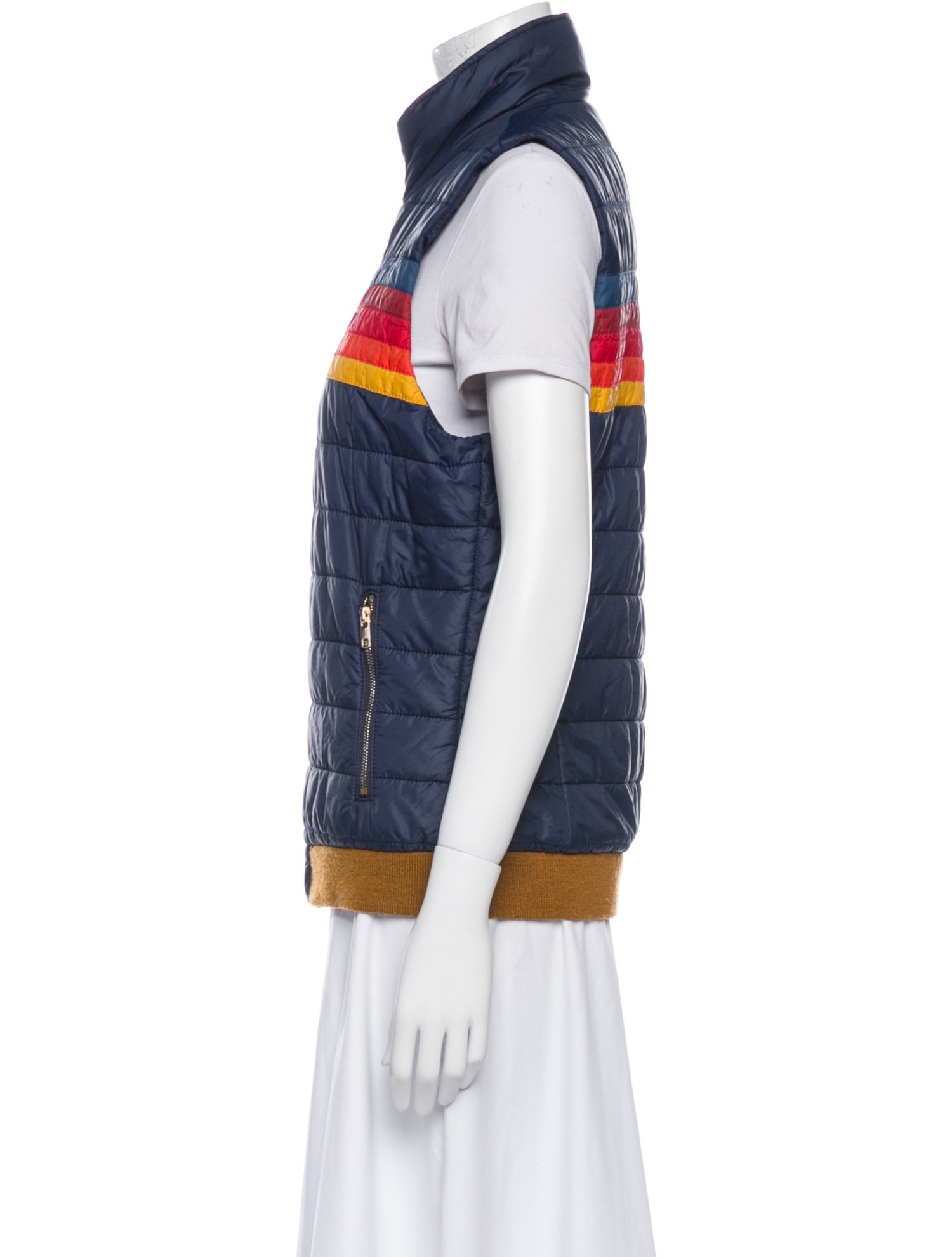 Aviator Nation Nylon Striped Vest
