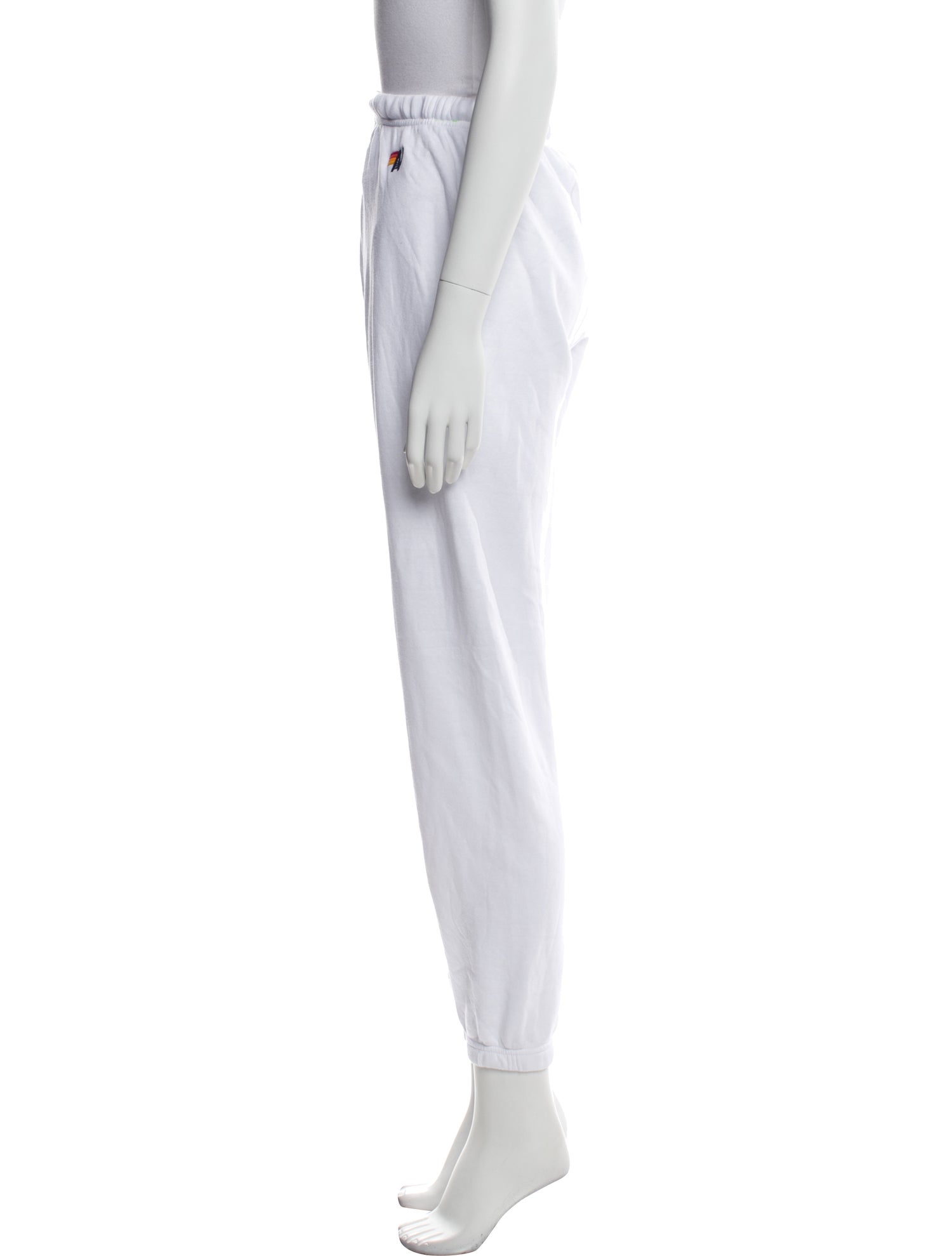 Aviator Nation Graphic Print Embroidered Accent Sweatpants