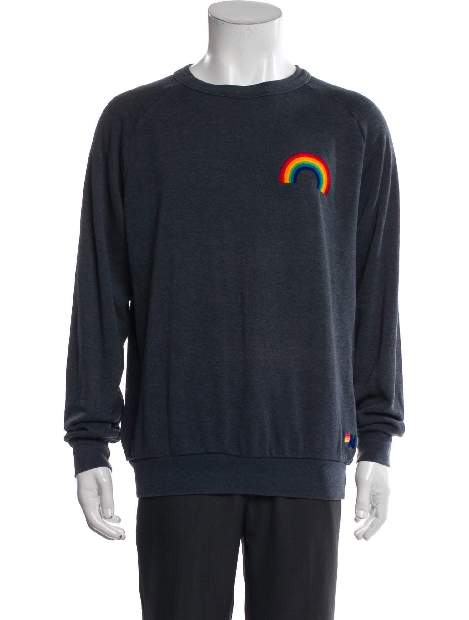 Aviator Nation Graphic Print Crew Neck Pullover