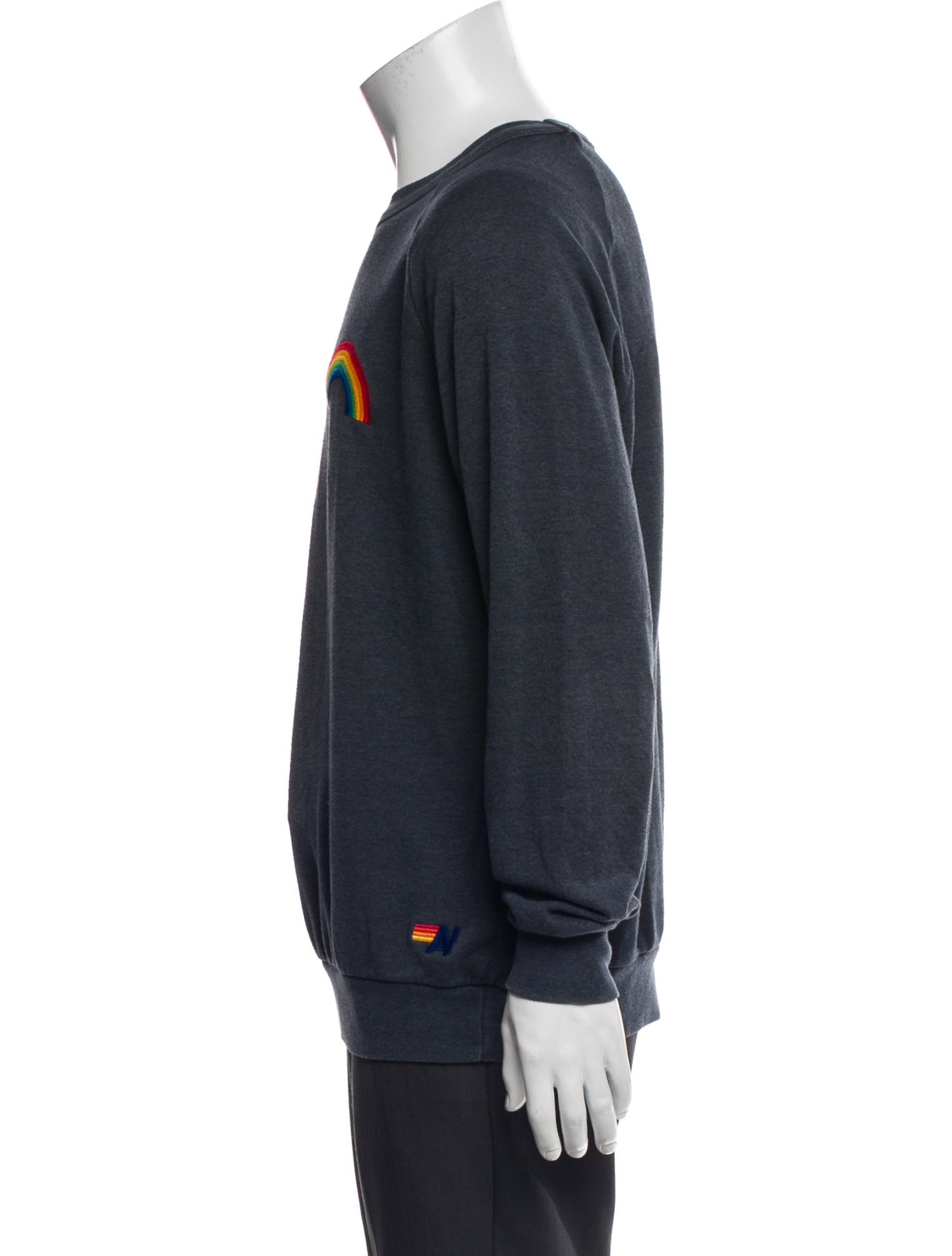 Aviator Nation Graphic Print Crew Neck Pullover