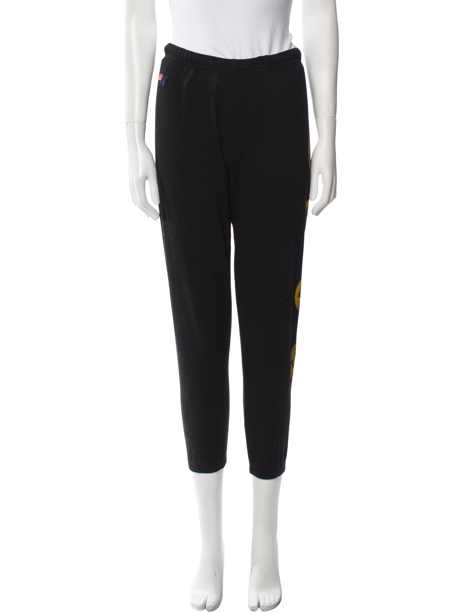 Aviator Nation Wool Embroidered Accent Sweatpants