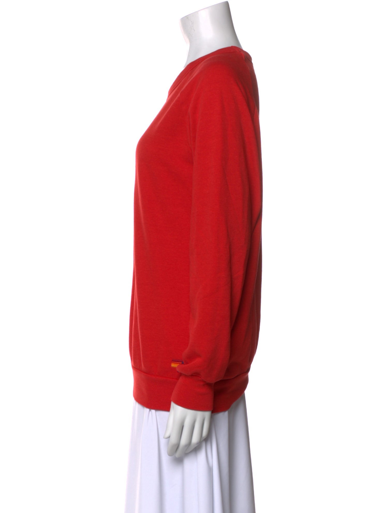 Aviator Nation Graphic Print Scoop Neck Sweater