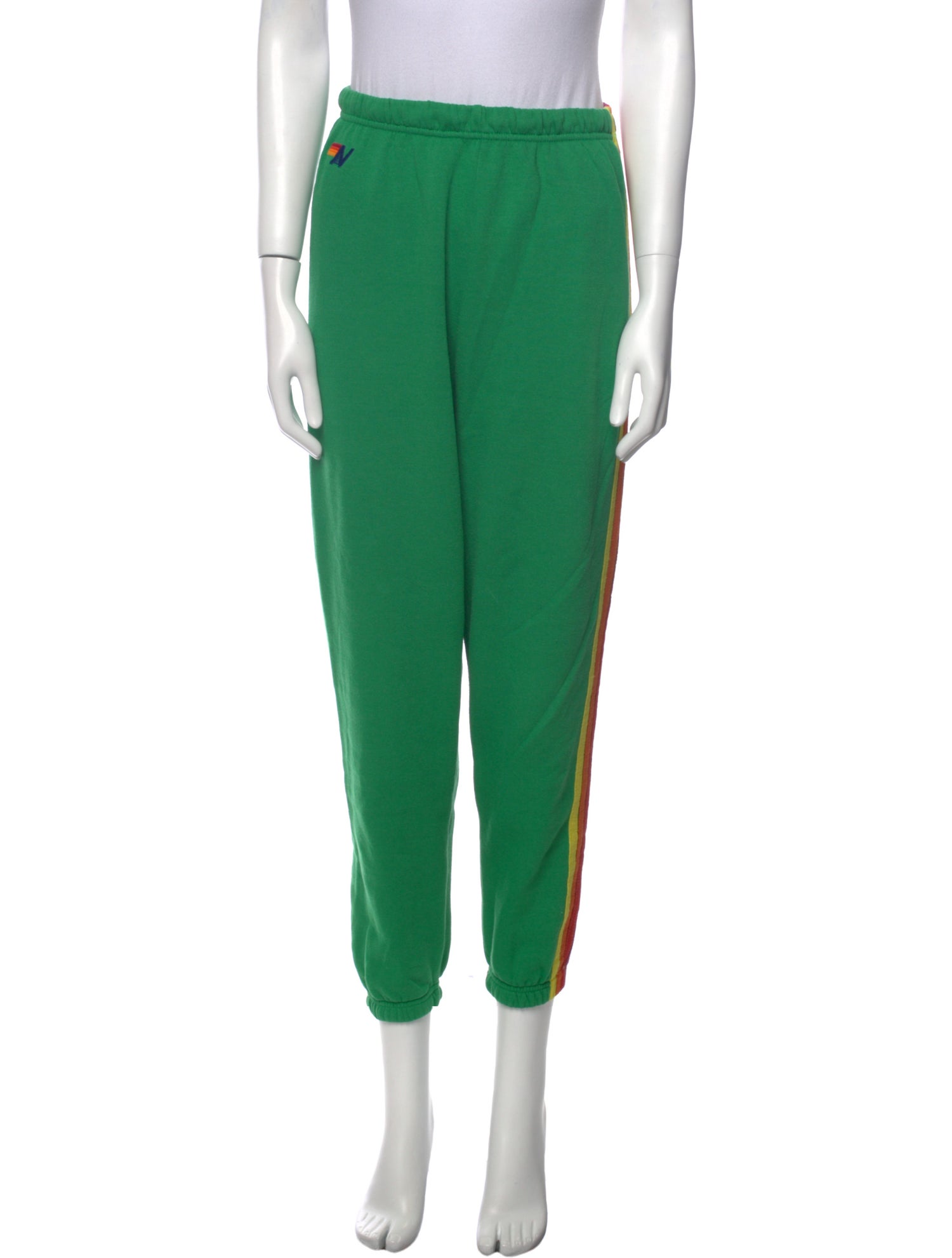Aviator Nation Striped Straight Leg Pants