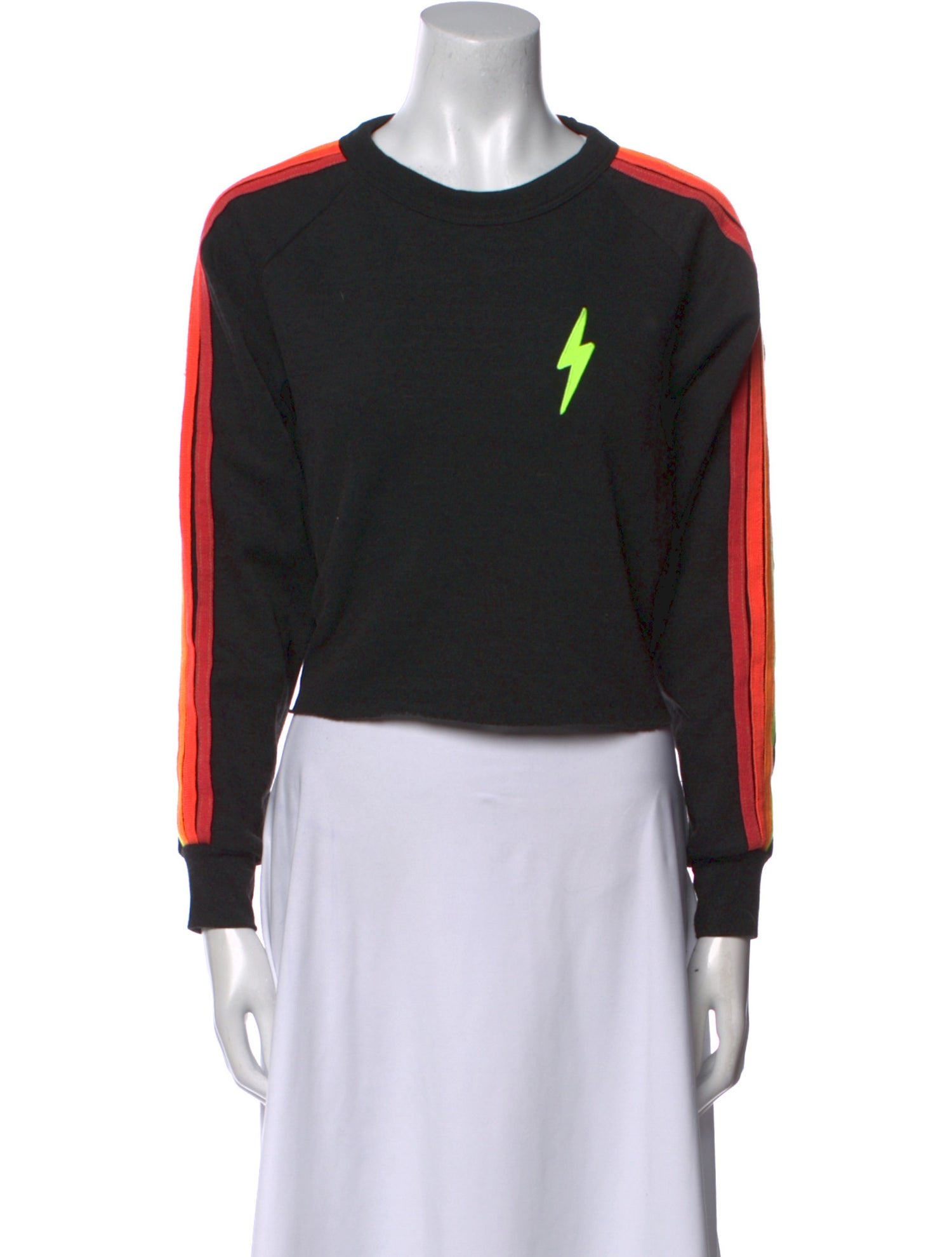 Aviator Nation Graphic Print Crew Neck Sweatshirt