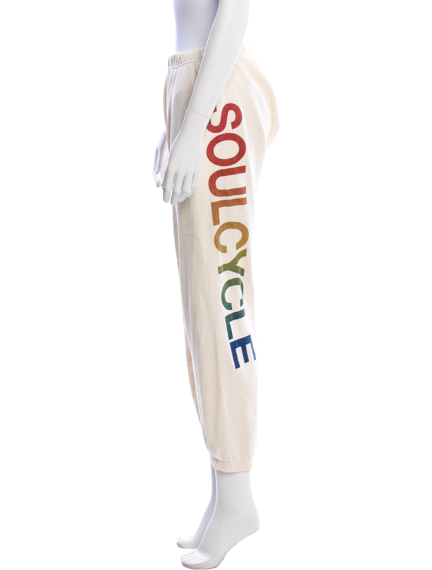 Aviator Nation Graphic Print Embroidered Accent Sweatpants