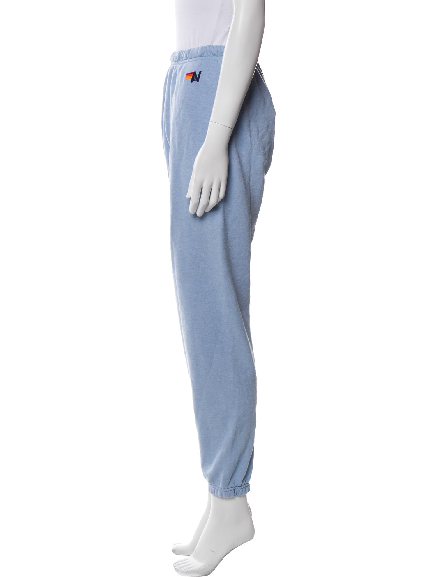 Aviator Nation Graphic Print Embroidered Accent Sweatpants