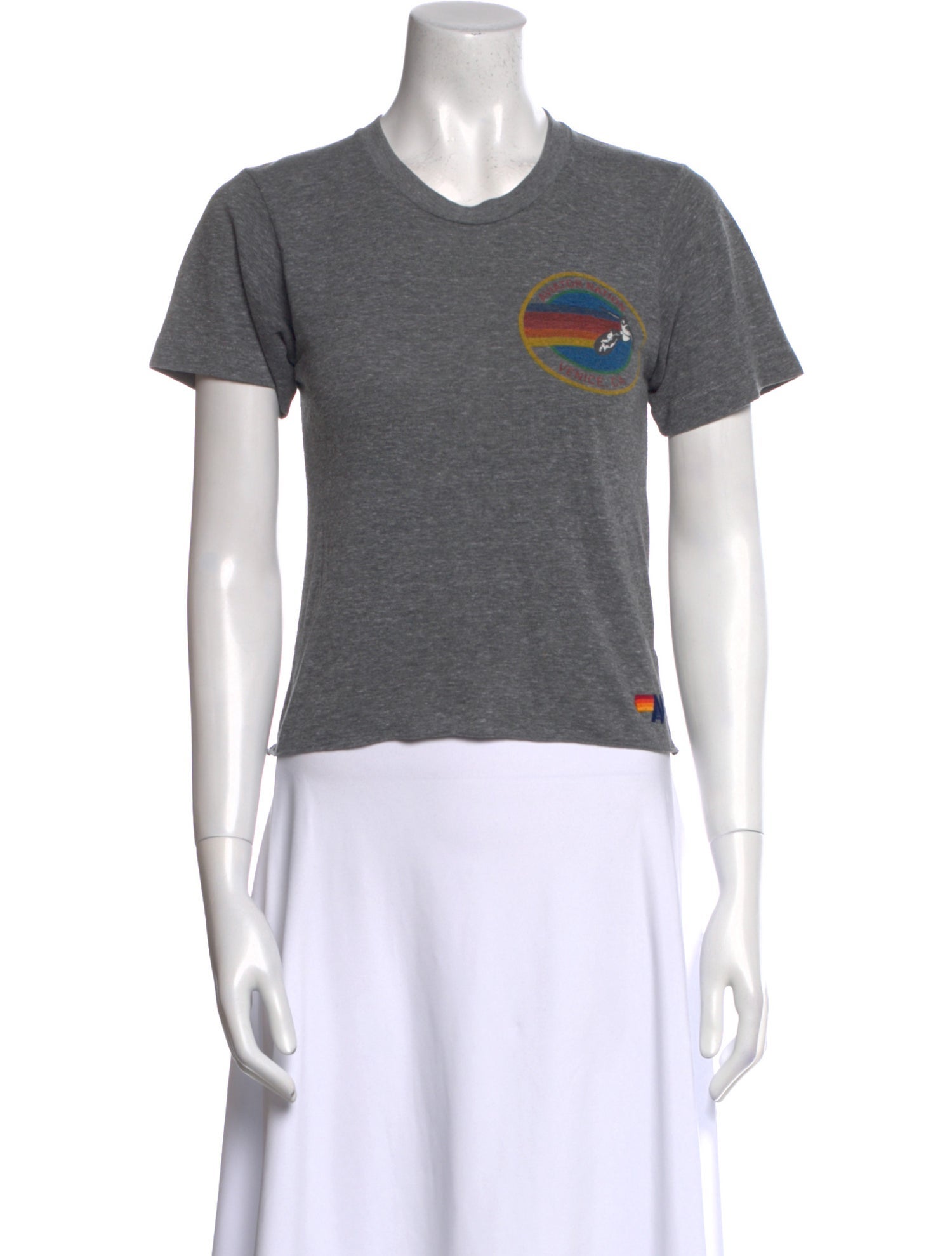 Aviator Nation Graphic Print Crew Neck T-Shirt