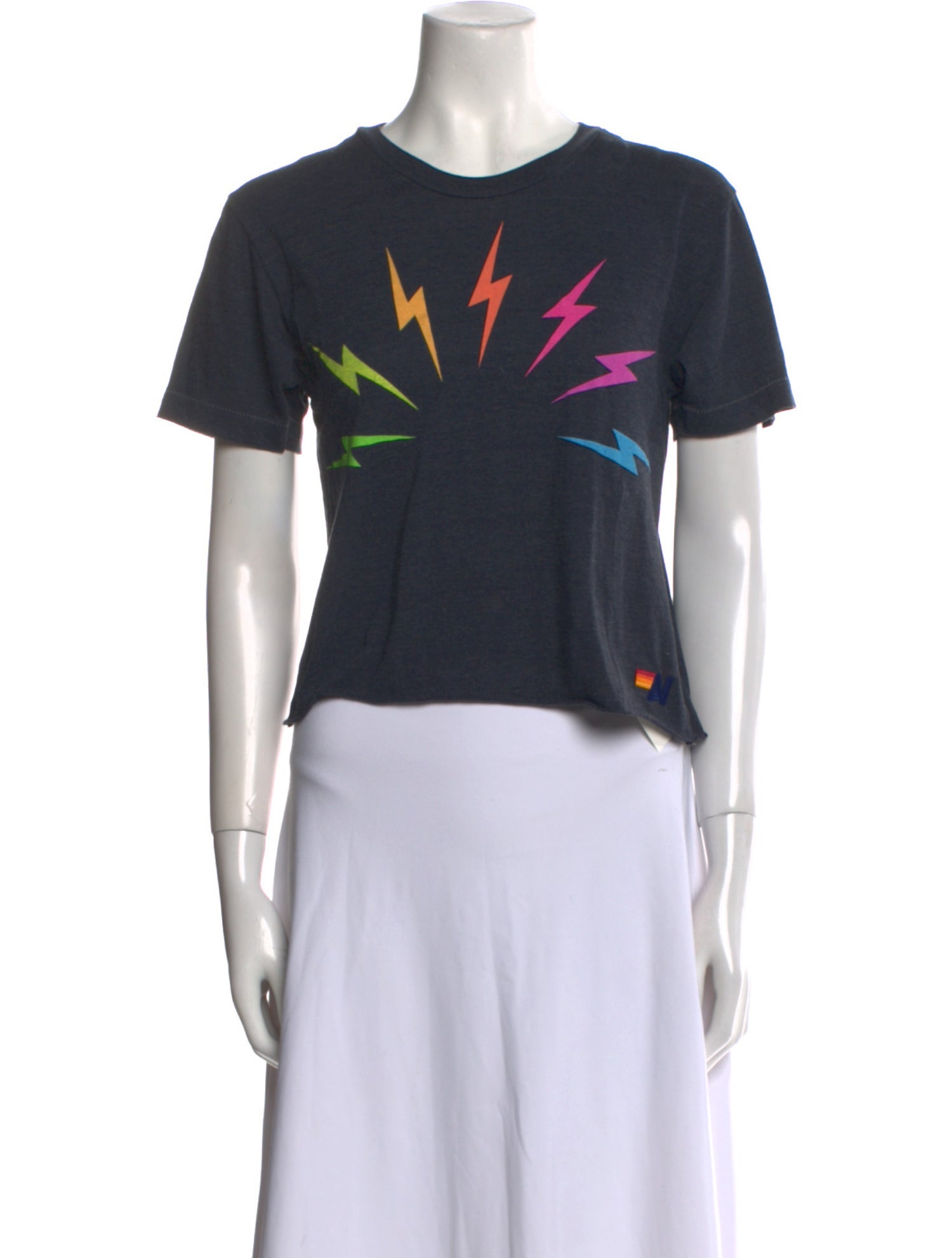 Aviator Nation Graphic Print Crew Neck T-Shirt