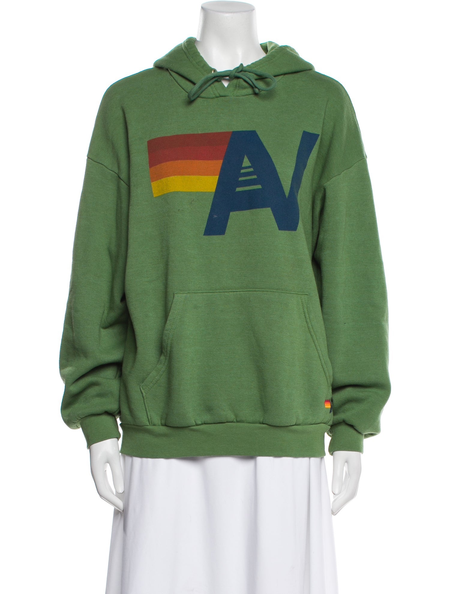 Aviator Nation Graphic Print Crew Neck Sweatshirt