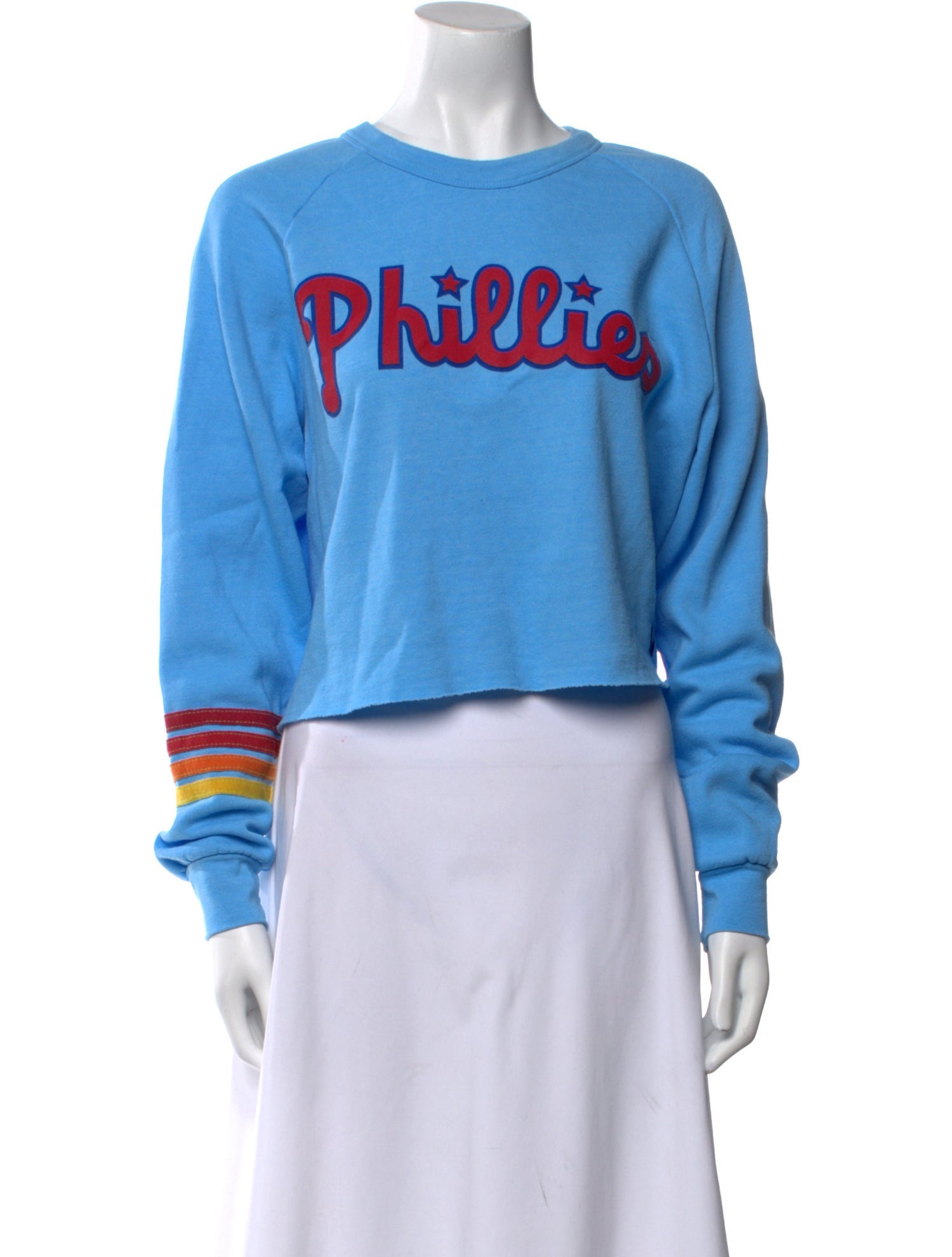 Aviator Nation Graphic Print Crew Neck Sweater