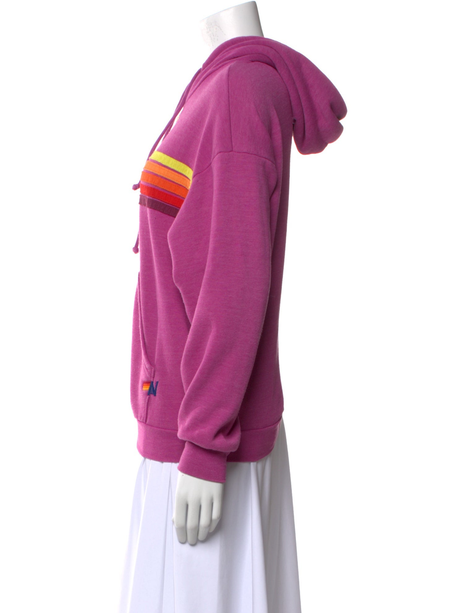 Aviator Nation Graphic Print V-Neck Sweatshirt