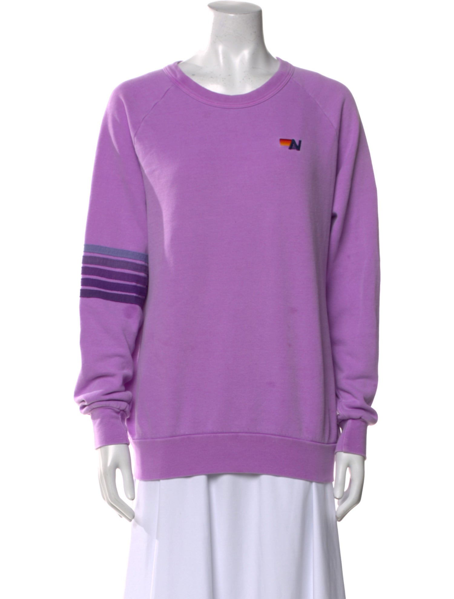 Aviator Nation Graphic Print Crew Neck Sweatshirt