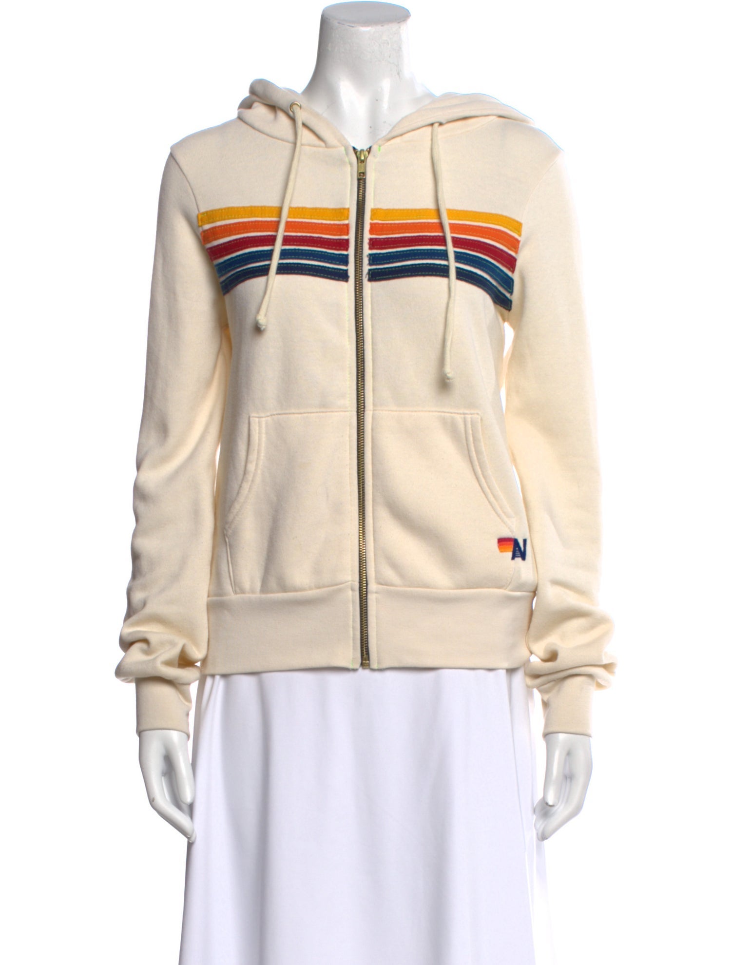 Aviator Nation Graphic Print Crew Neck Sweatshirt