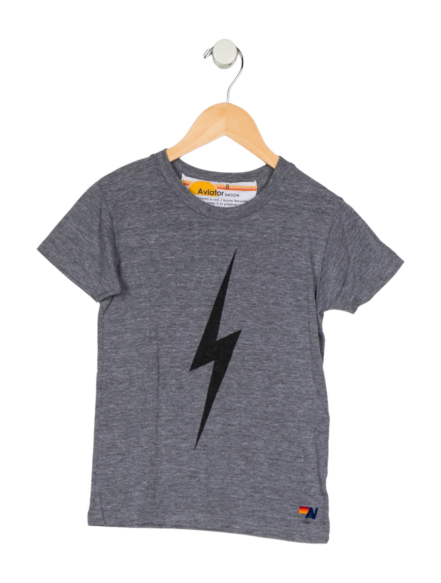 Aviator Nation Girls' Graphic Short Sleeve T-Shirt