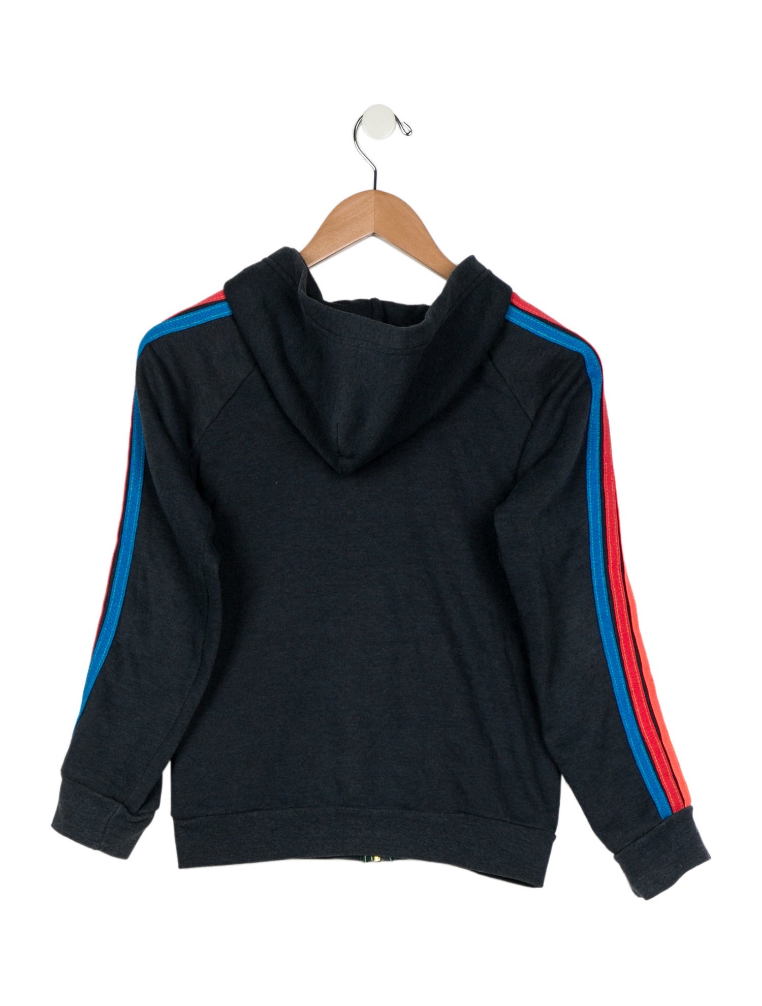 Aviator Nation Girls' Graphic Zip Hooded Sweatshirt